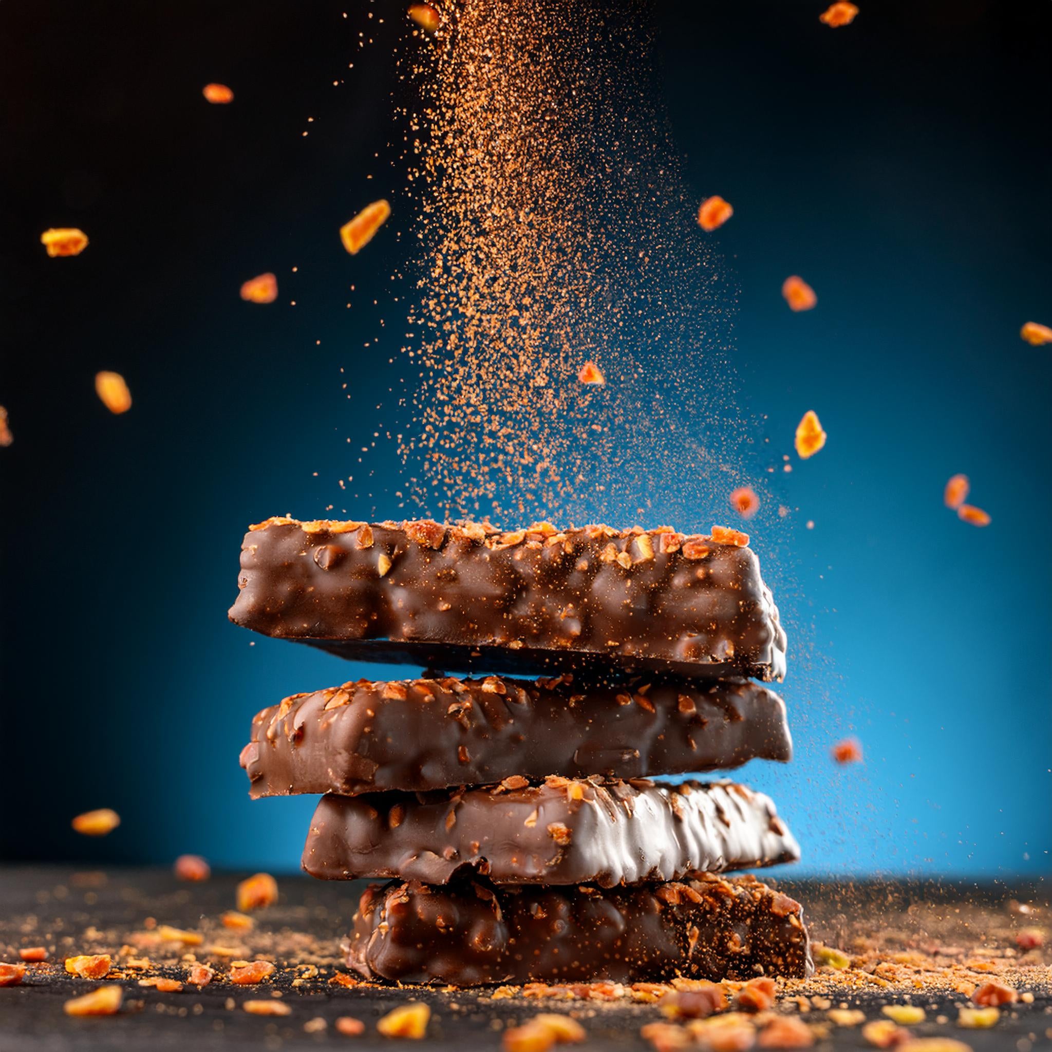 Barretta proteica Spezzafame Arancia e Cioccolato