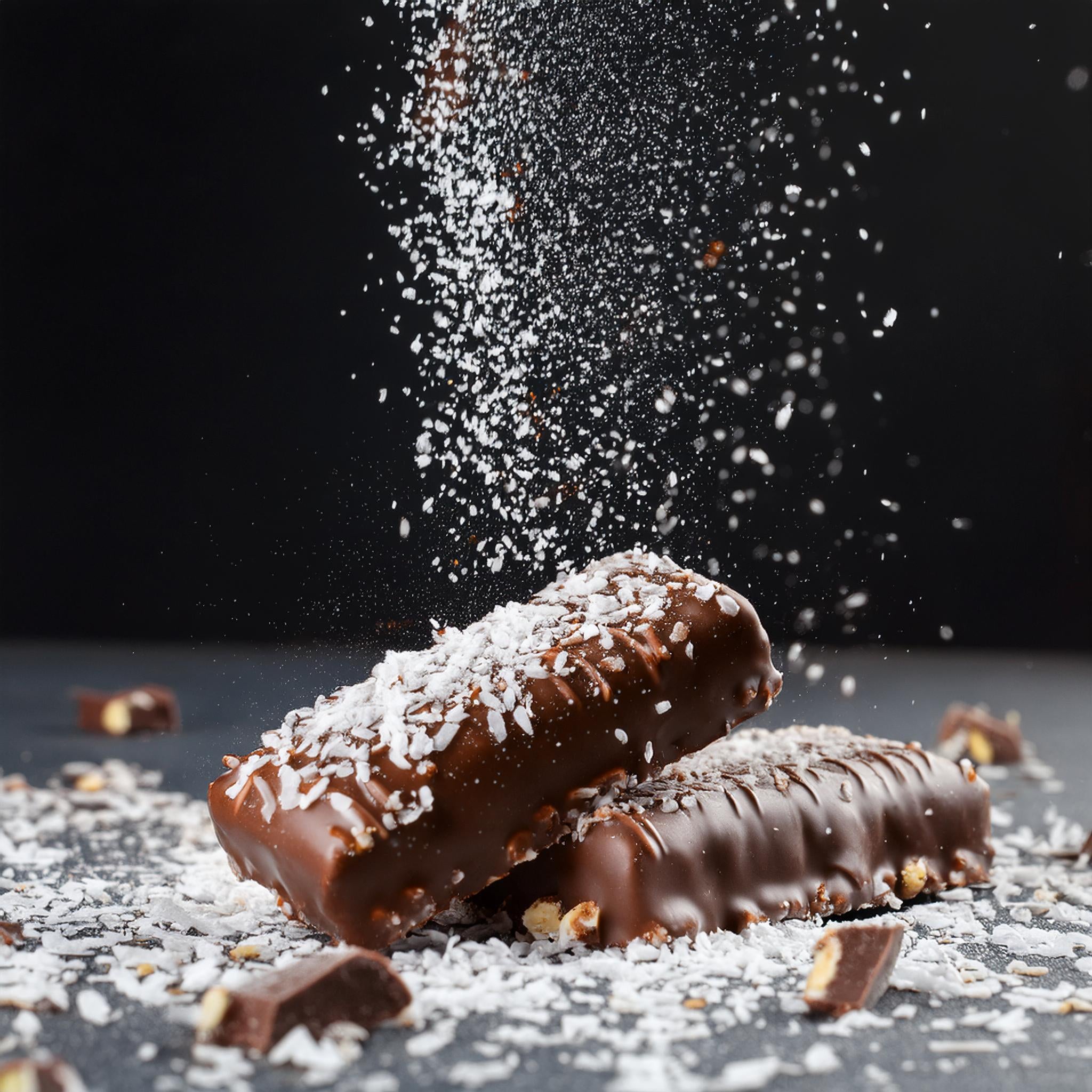 Barretta proteica spezzafame cocco e cioccolato fondente