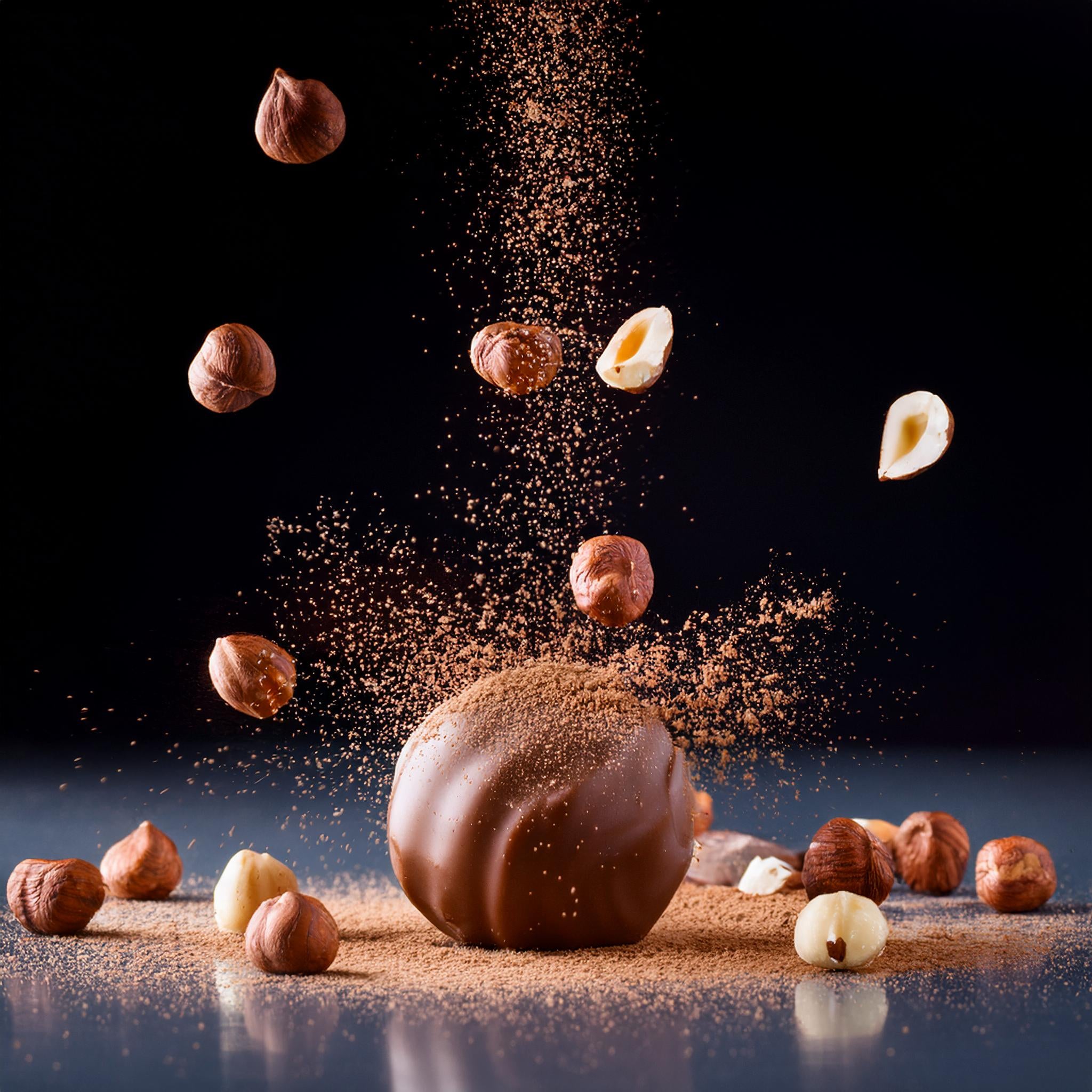 Tartufini proteici nocciola e cioccolato